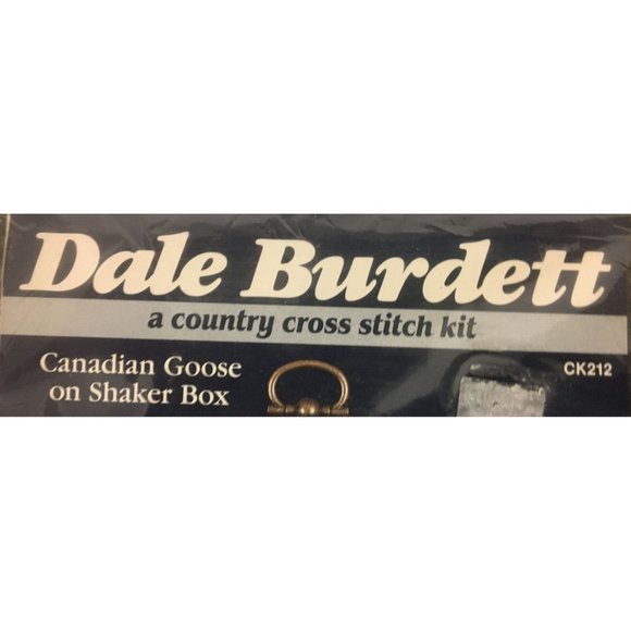 Canadian Goose on Shaker Box Country Cross Stitch Kit with Frame NOS ©1985 - Picture 2 of 4